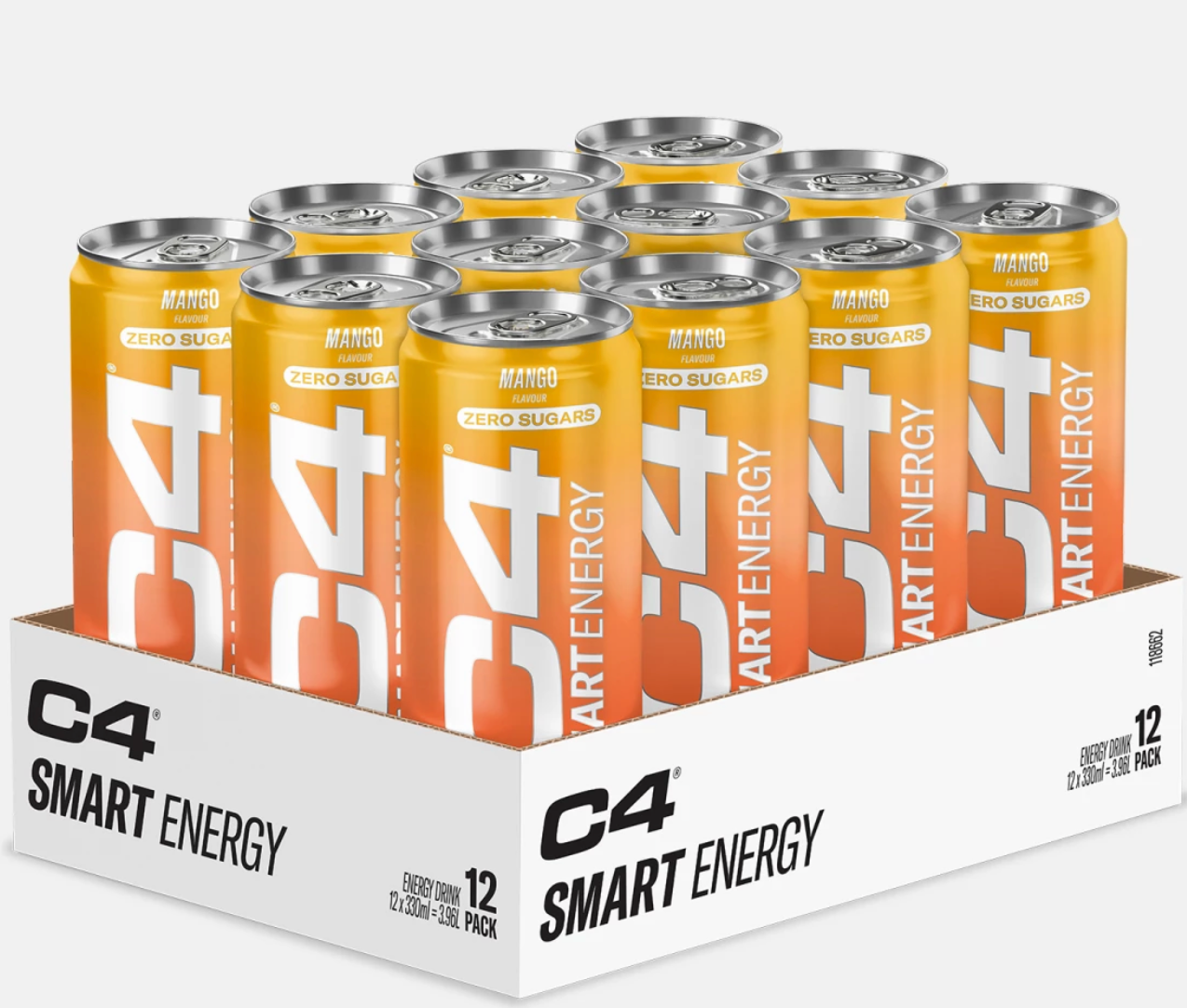 C4 SmartEnergy pack de 12 x330ml