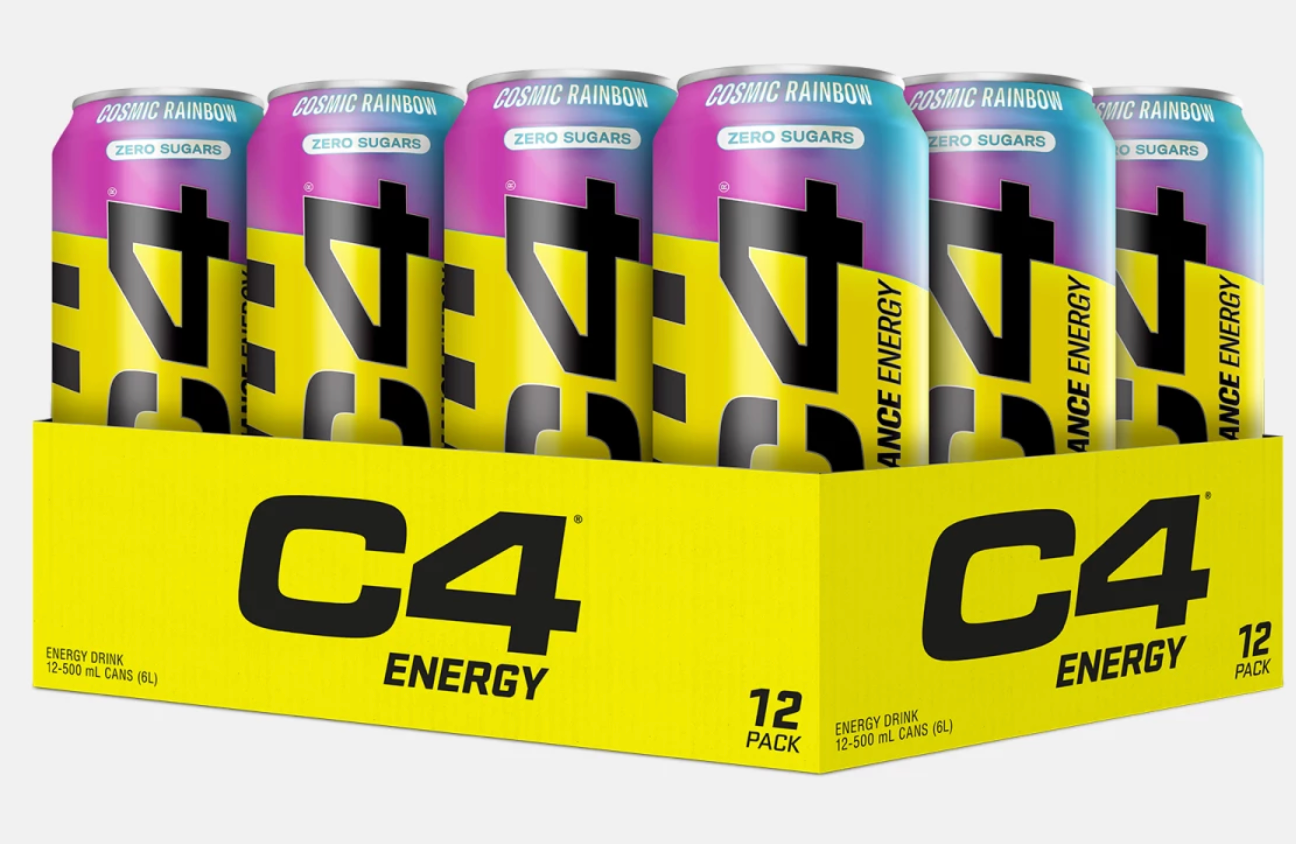 C4 Boisson Gazeuse 500ml pack de 24 x 500ml
