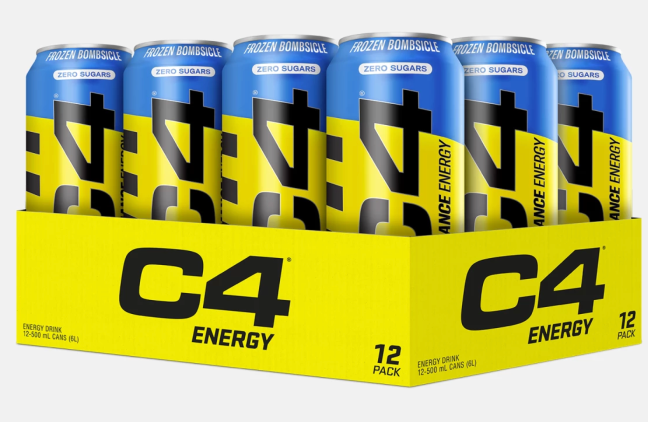 C4 Boisson Gazeuse 500ml pack de 24 x 500ml