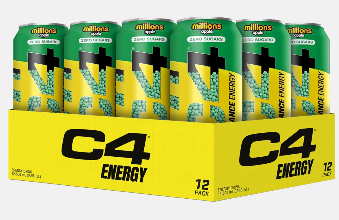C4 Boisson Gazeuse 500ml pack de 24 x 500ml