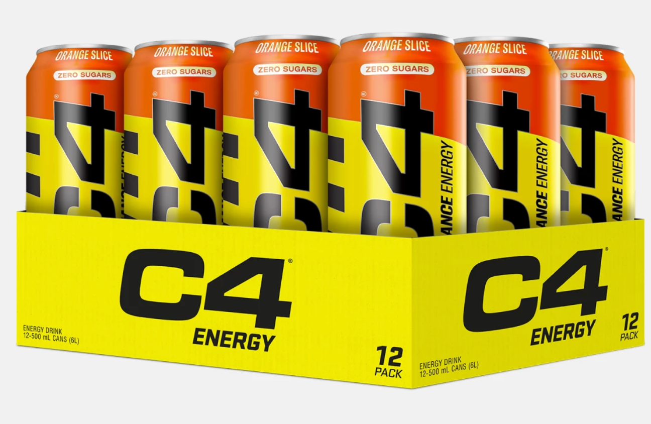 C4 Boisson Gazeuse 500ml pack de 24 x 500ml