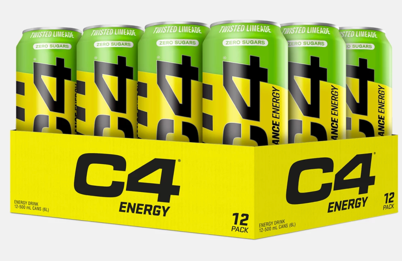 C4 Boisson Gazeuse 500ml pack de 24 x 500ml