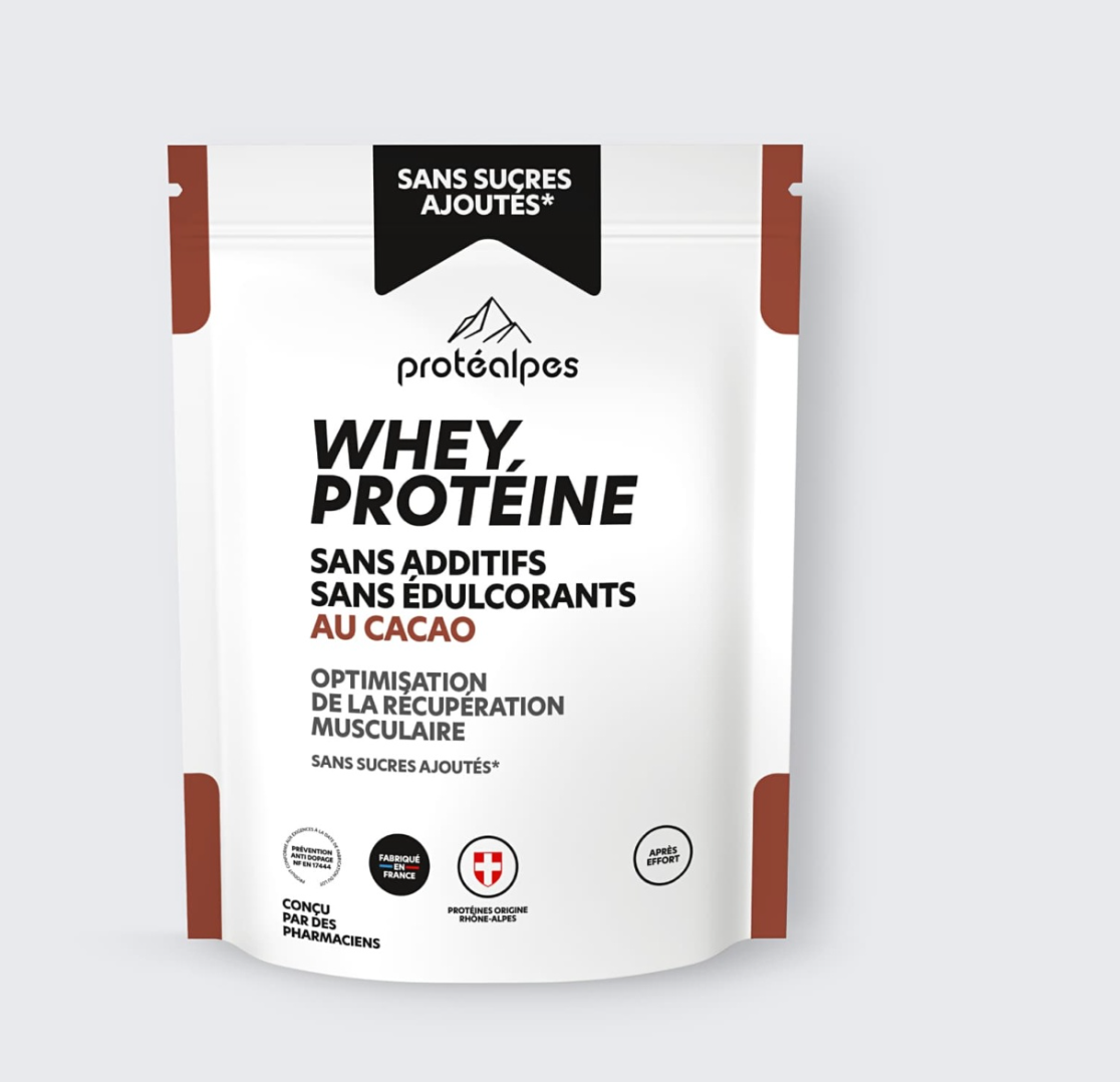 Whey protéine – Sans sucres ajoutés