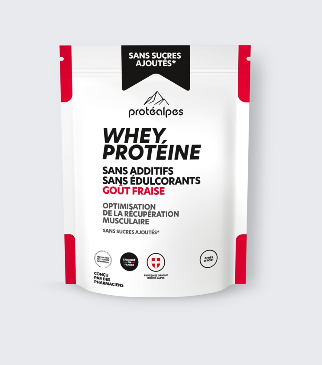 Whey protéine – Sans sucres ajoutés