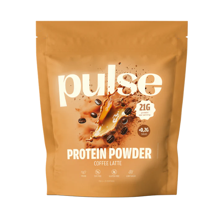 Poudre protéinée vegan café latte 750g