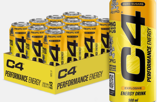 C4 Boisson Gazeuse 500ml pack de 24 x 500ml
