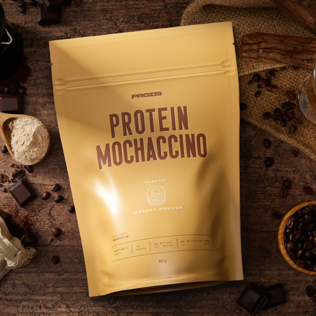 Latte à la Noisette Protéiné ? Cappuccino ? Mocaccino ? Protéiné