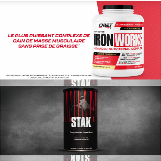 Pack Prise de masse