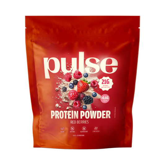 Poudre protéinée vegan red berries 750g